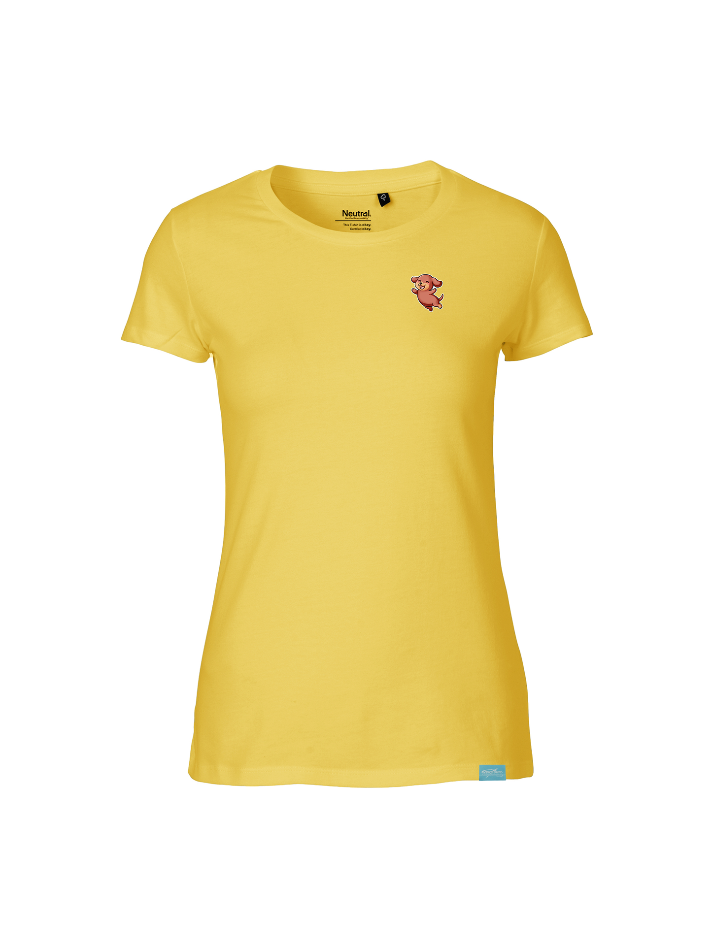 Kawaii Pup Dachshund Ladies Fit T-Shirt