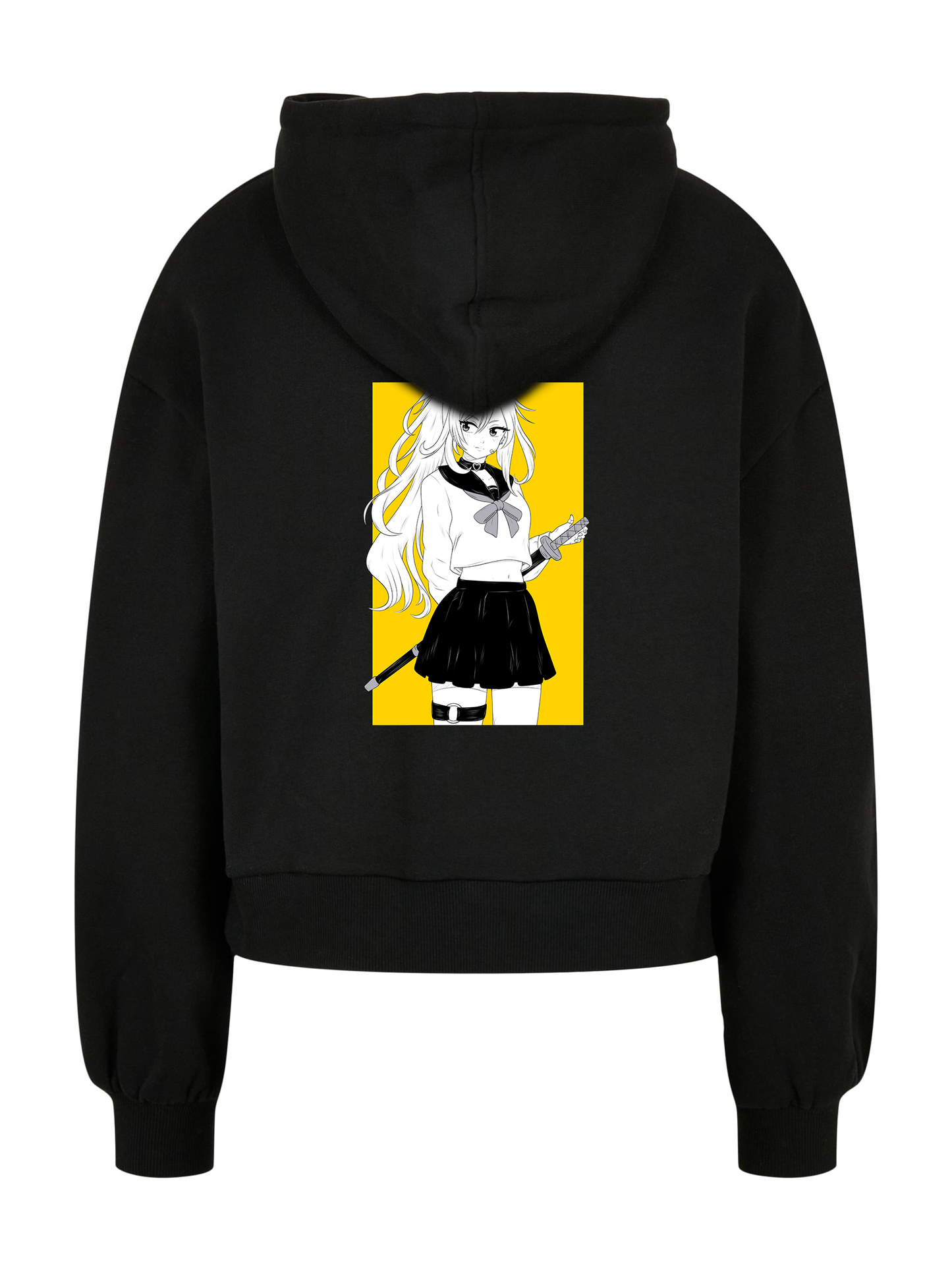 Sukeban Rebel Girl #1 Ladies Organic Oversized Hoody