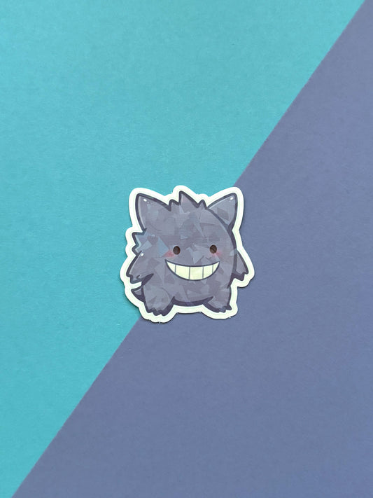 Kawaii Monster Sticker - Gengar