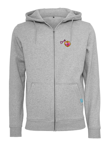 Magical Girl Wings Heavy Zip Hoody