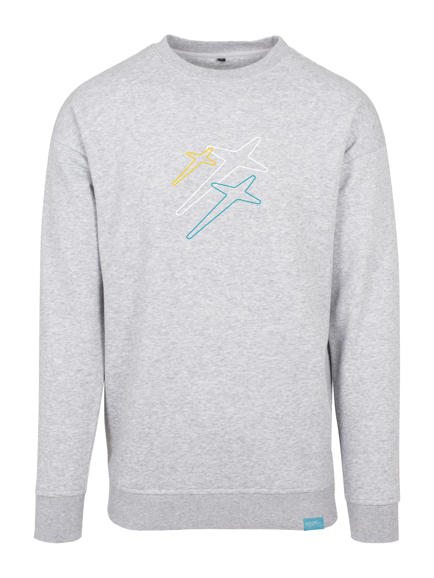 nerdshit Classic Cross Sweat Crewneck Pullover