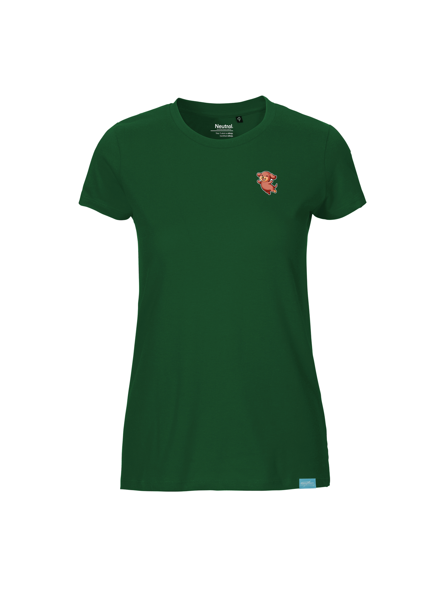 Kawaii Pup Dachshund Ladies Fit T-Shirt