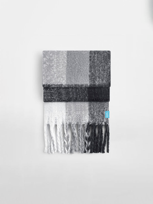 Cozy Check Scarf