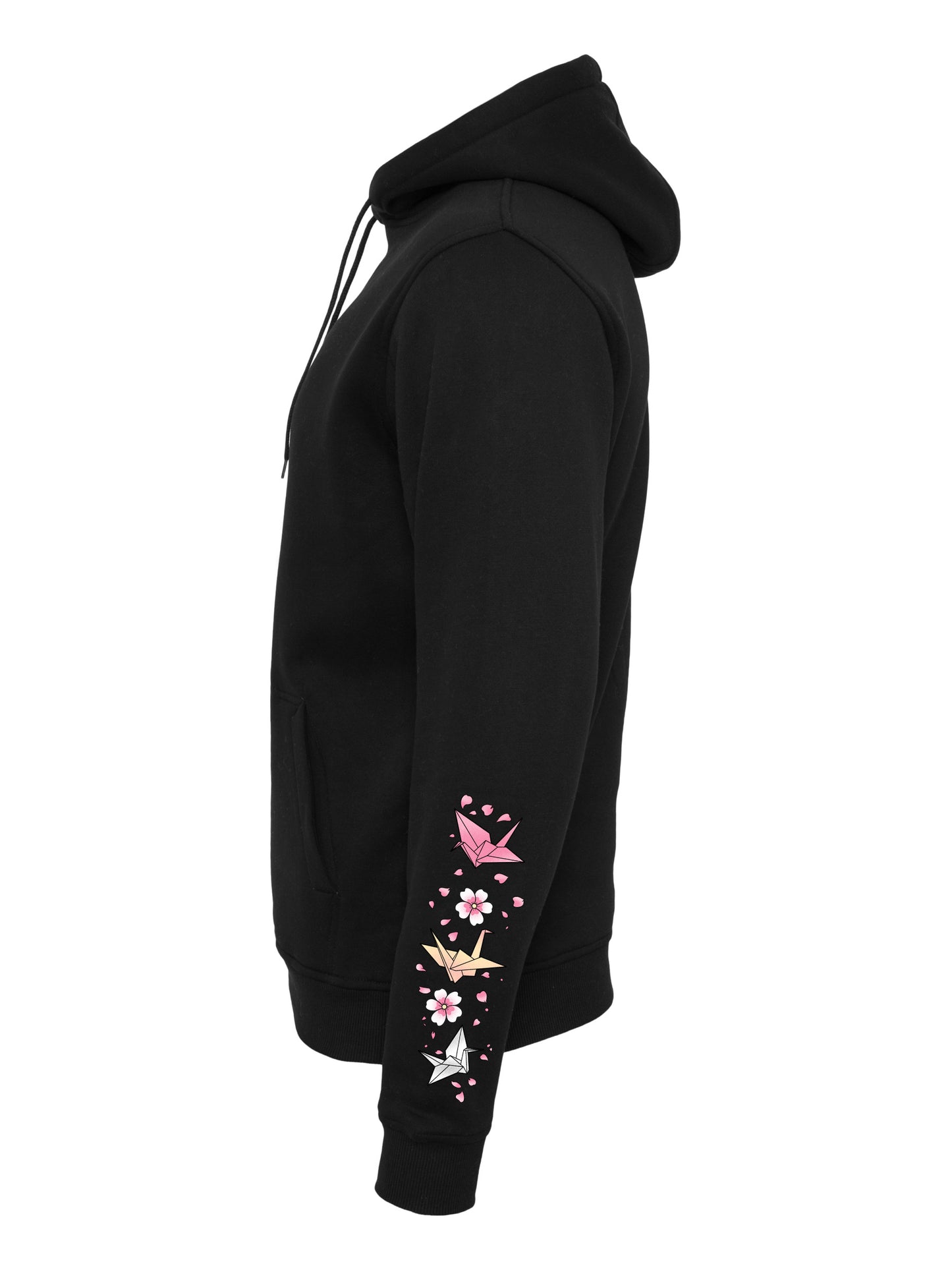 Midnight Sakura Full Design  Ladies Organic Oversized Hoody