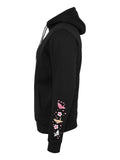 Midnight Sakura Full Design  Ladies Organic Oversized Hoody