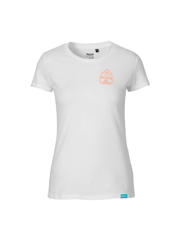 Halloween Ouija Board Ladies Fit T-Shirt Front & Back