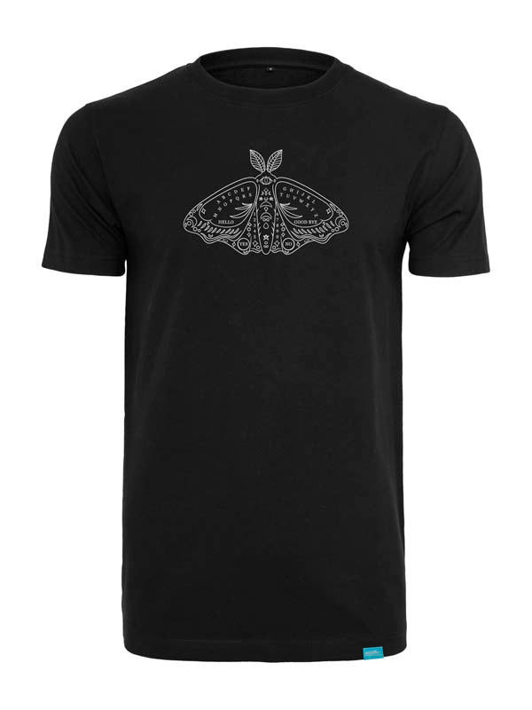 Halloween Ouija Board Round Neck T-Shirt Schwarz