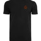Halloween Ouija Board Round Neck T-Shirt Schwarz Front&Back