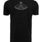 Halloween Ouija Board Round Neck T-Shirt Schwarz Front&Back