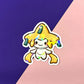 Kawaii Monster Sticker - Jirachi