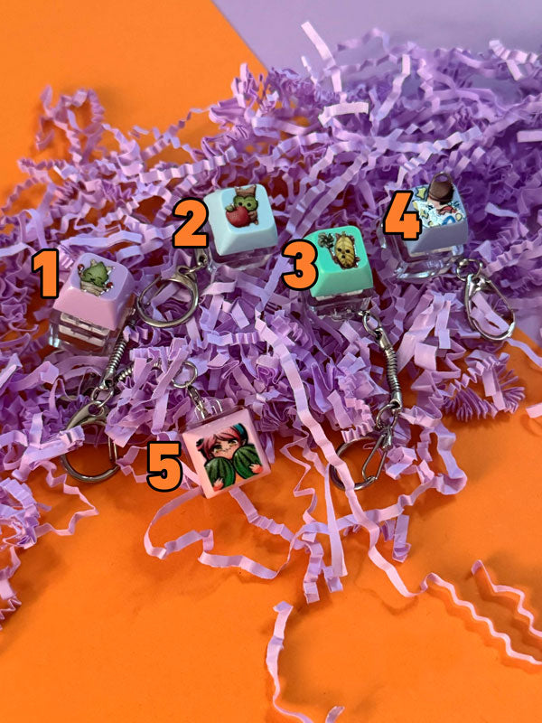 Limitierte Keycap Fidget Keychain