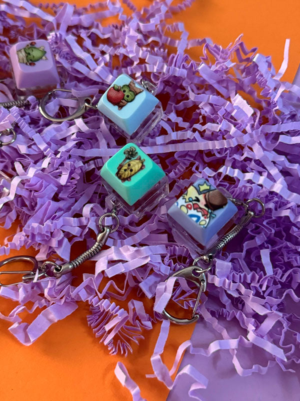 Limitierte Keycap Fidget Keychain