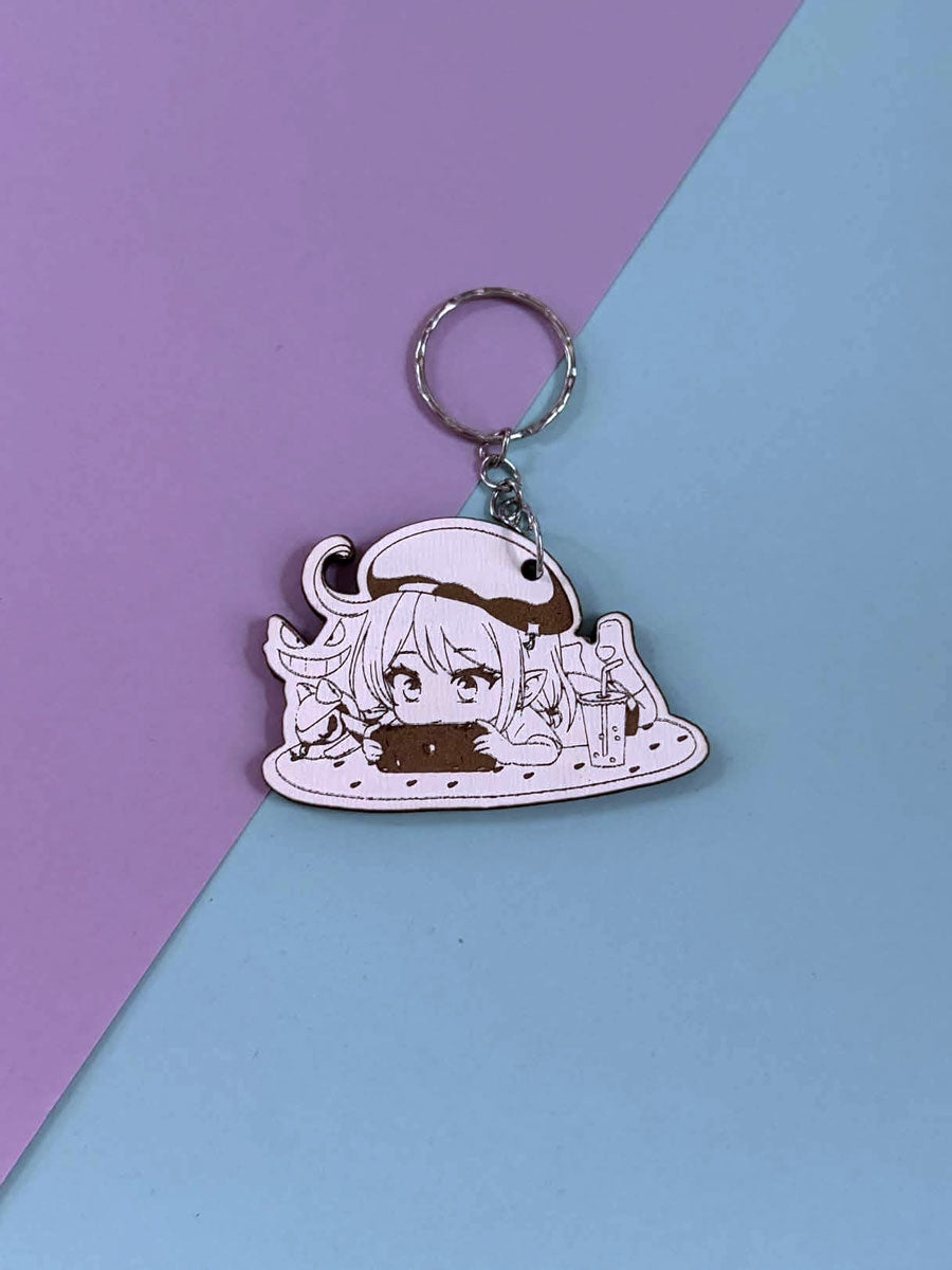 LIMITIERT - Nessi Gaming Wooden Keychain verschiedene Varianten
