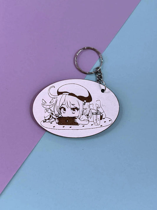 LIMITIERT - Nessi Gaming Wooden Keychain verschiedene Varianten