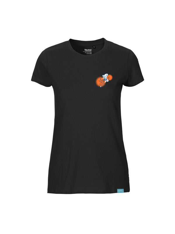 Floating Shrine Small Design Ladies Fit T-Shirt