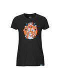 Floating Shrine Full Design Ladies Fit T-Shirt