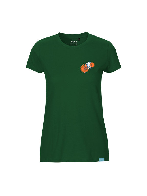 Floating Shrine Small Design Ladies Fit T-Shirt