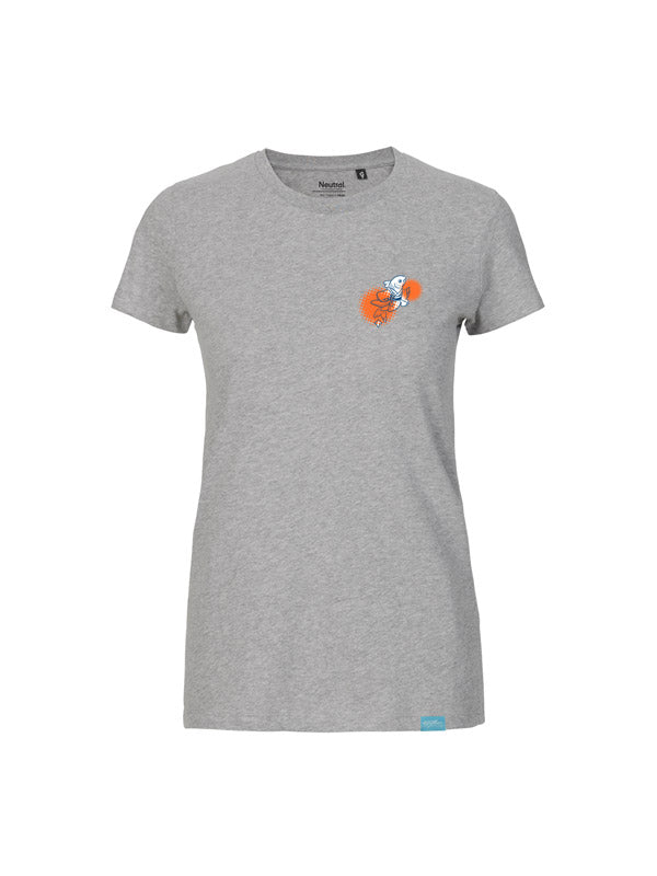 Floating Shrine Small Design Ladies Fit T-Shirt