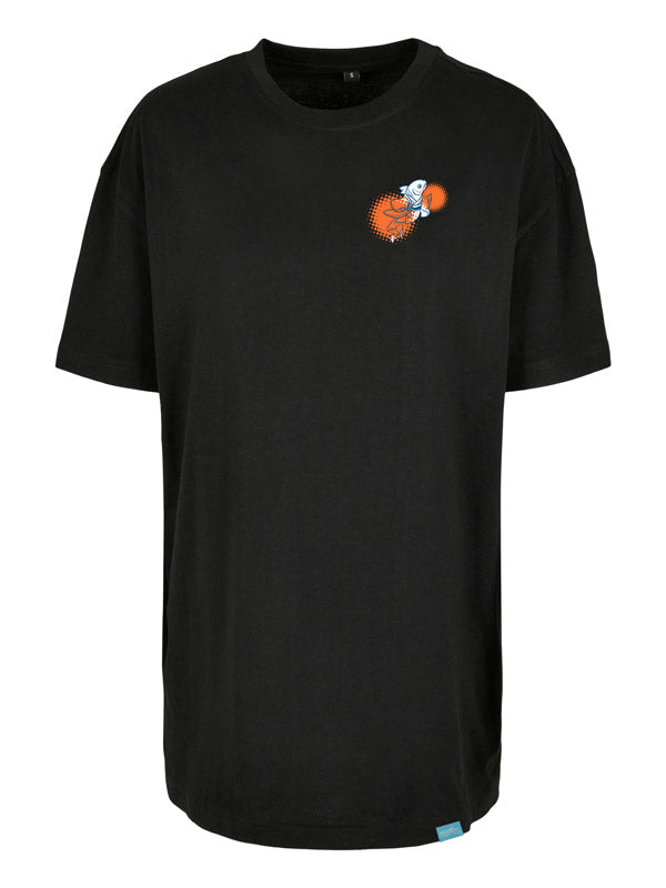Floating Shrine Ladies’ Oversized Boyfriend Tee