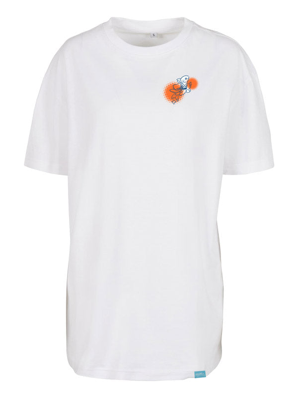 Floating Shrine Ladies’ Oversized Boyfriend Tee