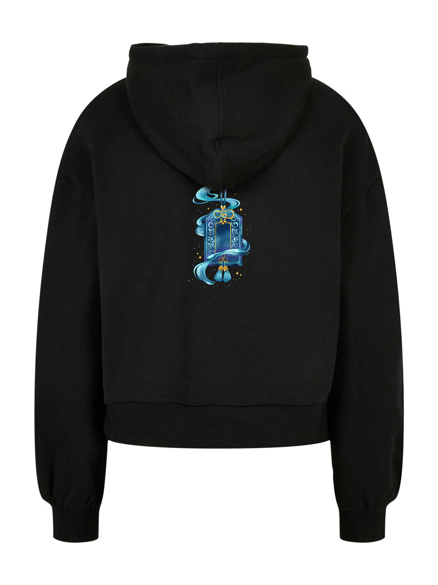 Echoes of O-Mamori - Ladies Organic Oversized Hoody