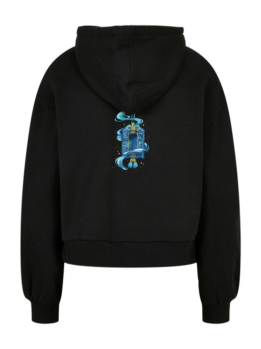 Echoes of O-Mamori - Ladies Organic Oversized Hoody