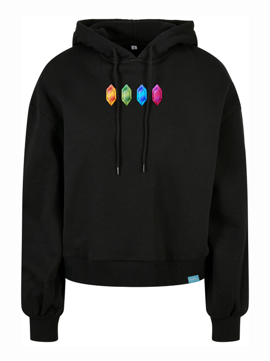 Magical Ruby - Ladies Organic Oversized Hoody