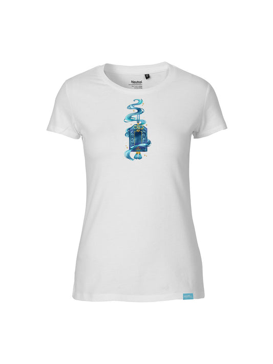 Echoes of O-Mamori Big Design Ladies Fit T-Shirt
