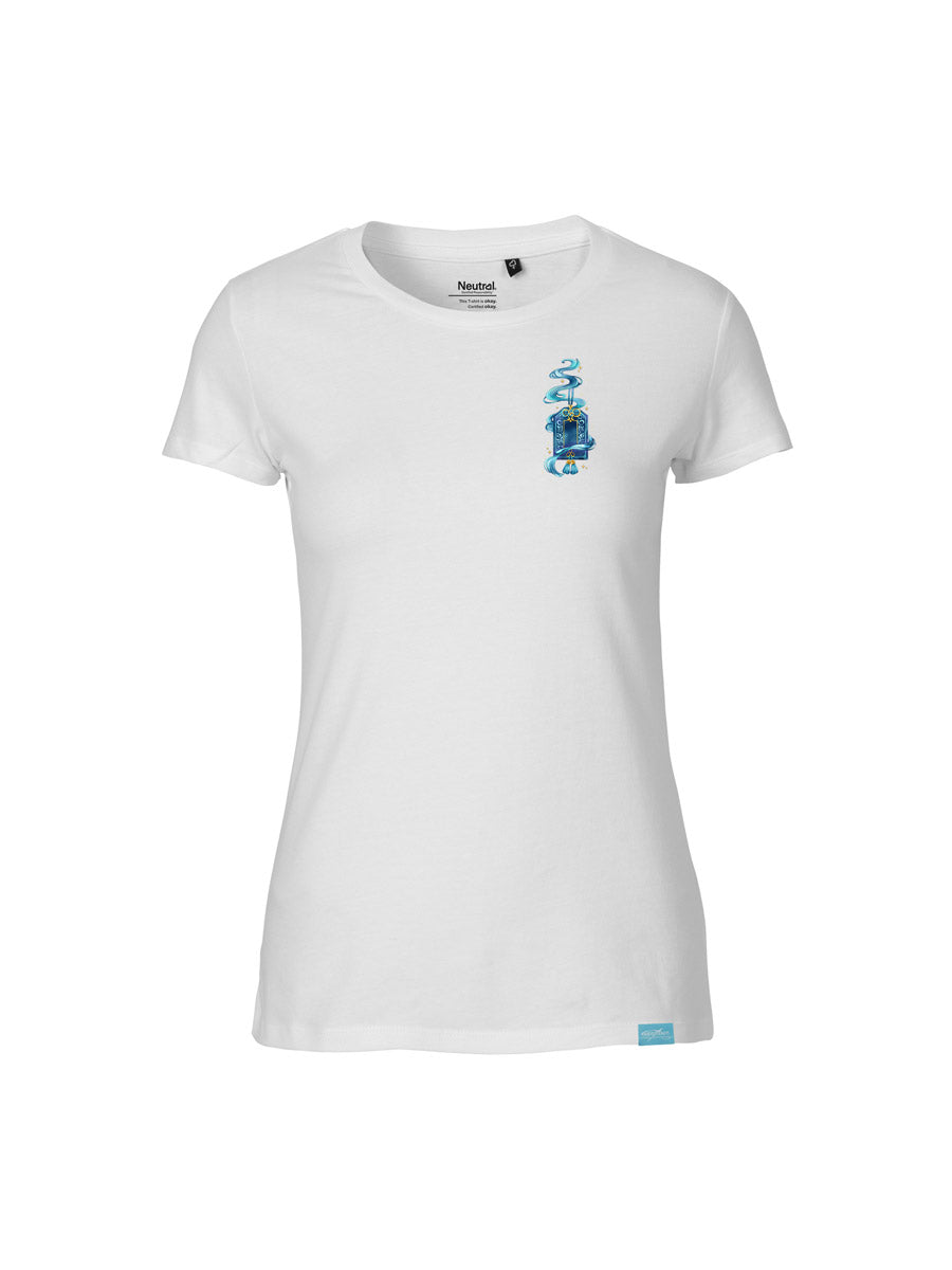 Echoes of O-Mamori Side Design Ladies Fit T-Shirt