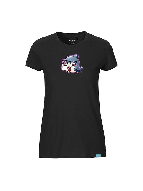 Silly Little Fluffy Pals Shark - Ladies Fit T-Shirt