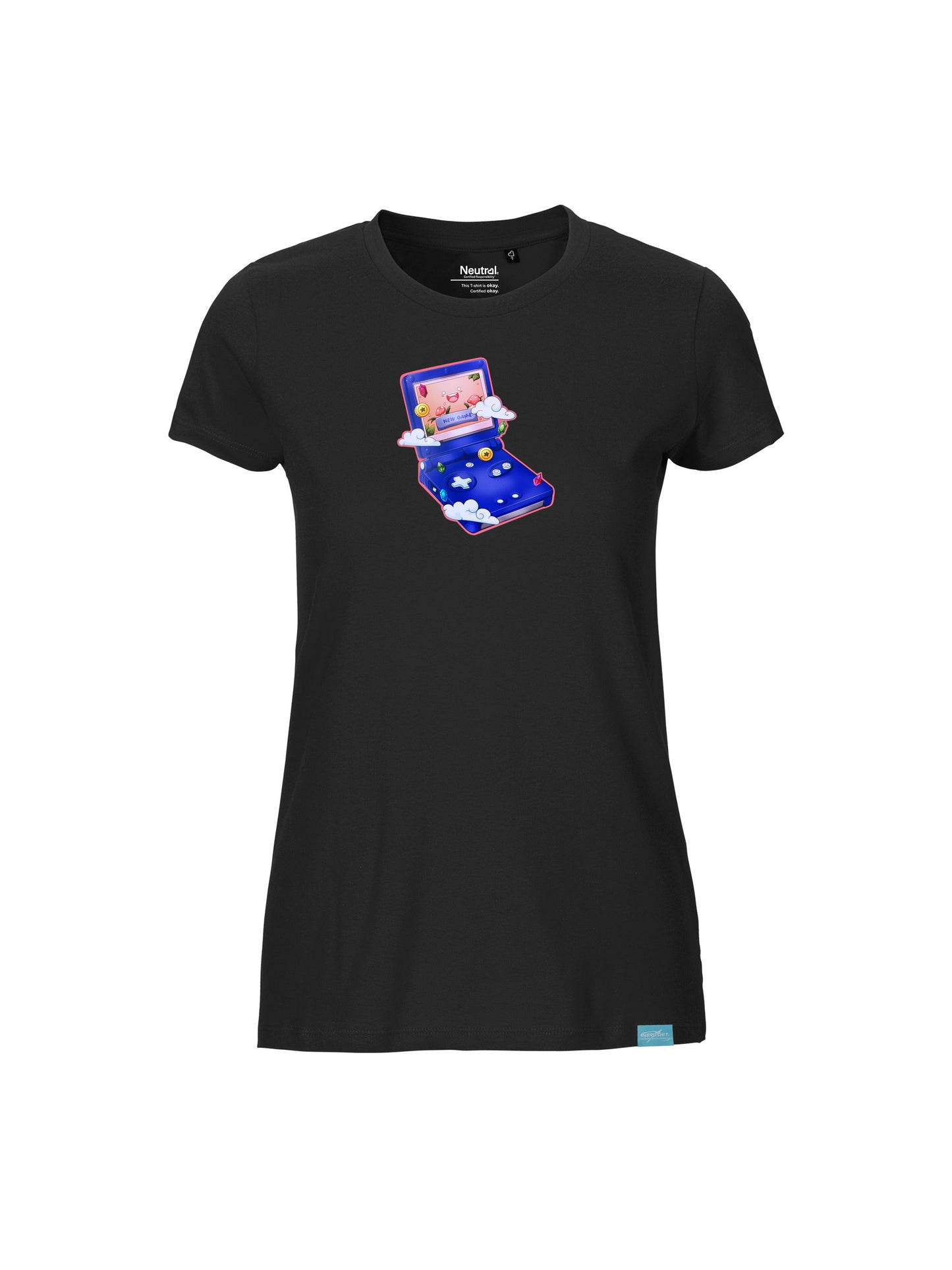 Retro Let's Play - Ladies Fit T-Shirt