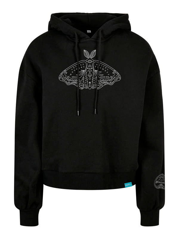 Halloween Ouija Board Ladies Organic Oversized Hoody