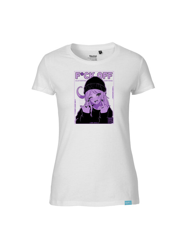 Nerd Rebel Club Ladies Fit T-Shirt Weiß