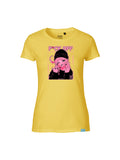 Nerd Rebel Club Ladies Fit T-Shirt Gelb