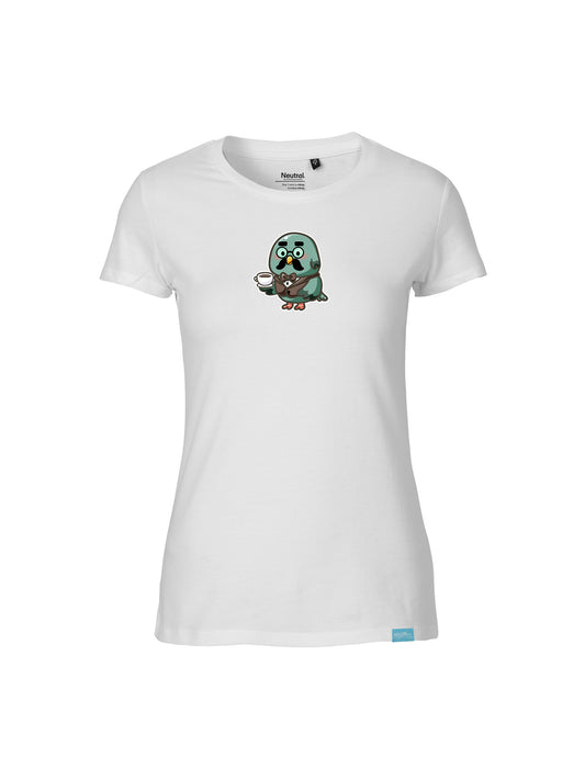 Kawaii Island Kofi - Ladies Fit T-Shirt