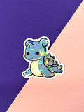 Kawaii Monster Sticker - Lapras