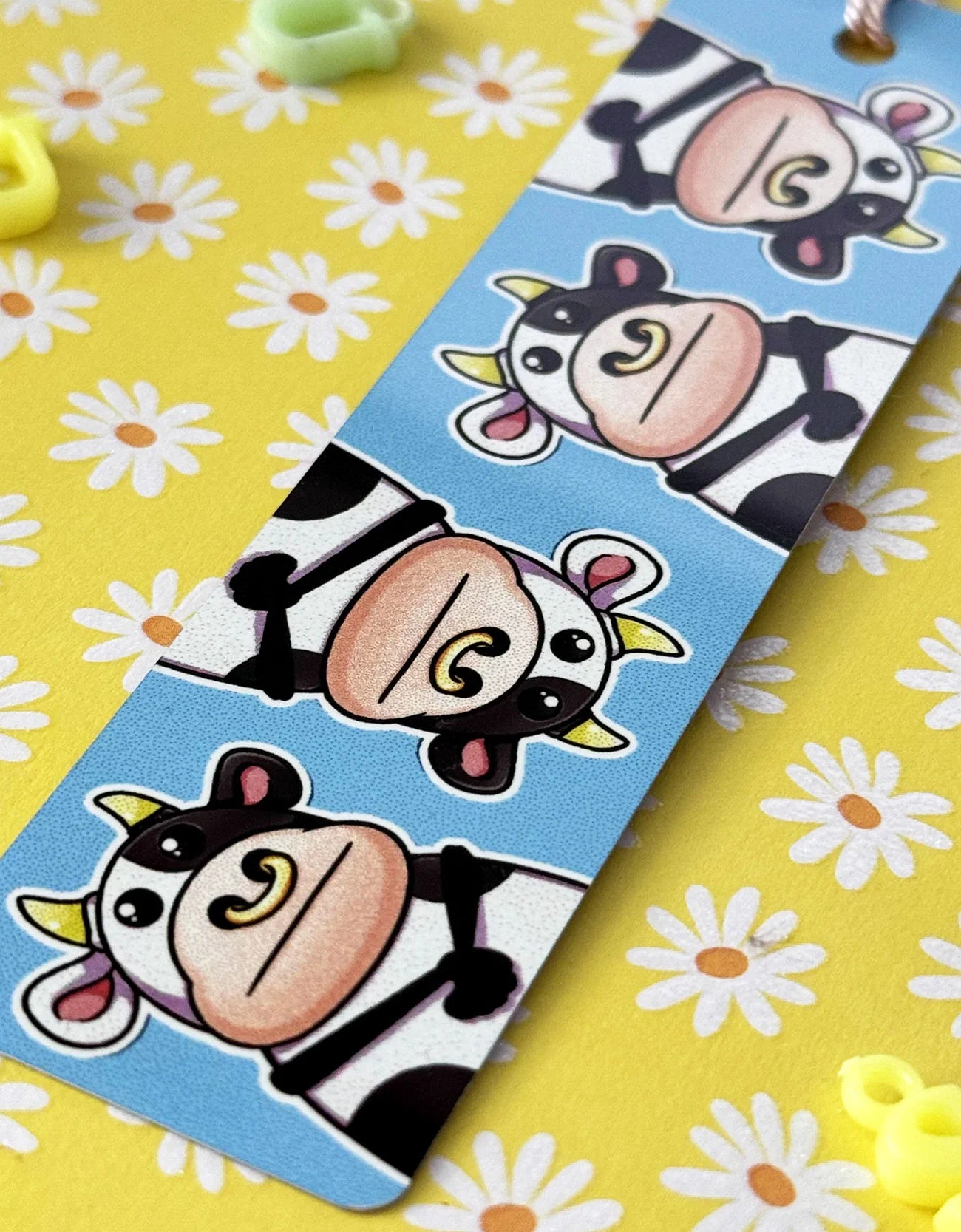 Kawaii Cow Lesezeichen