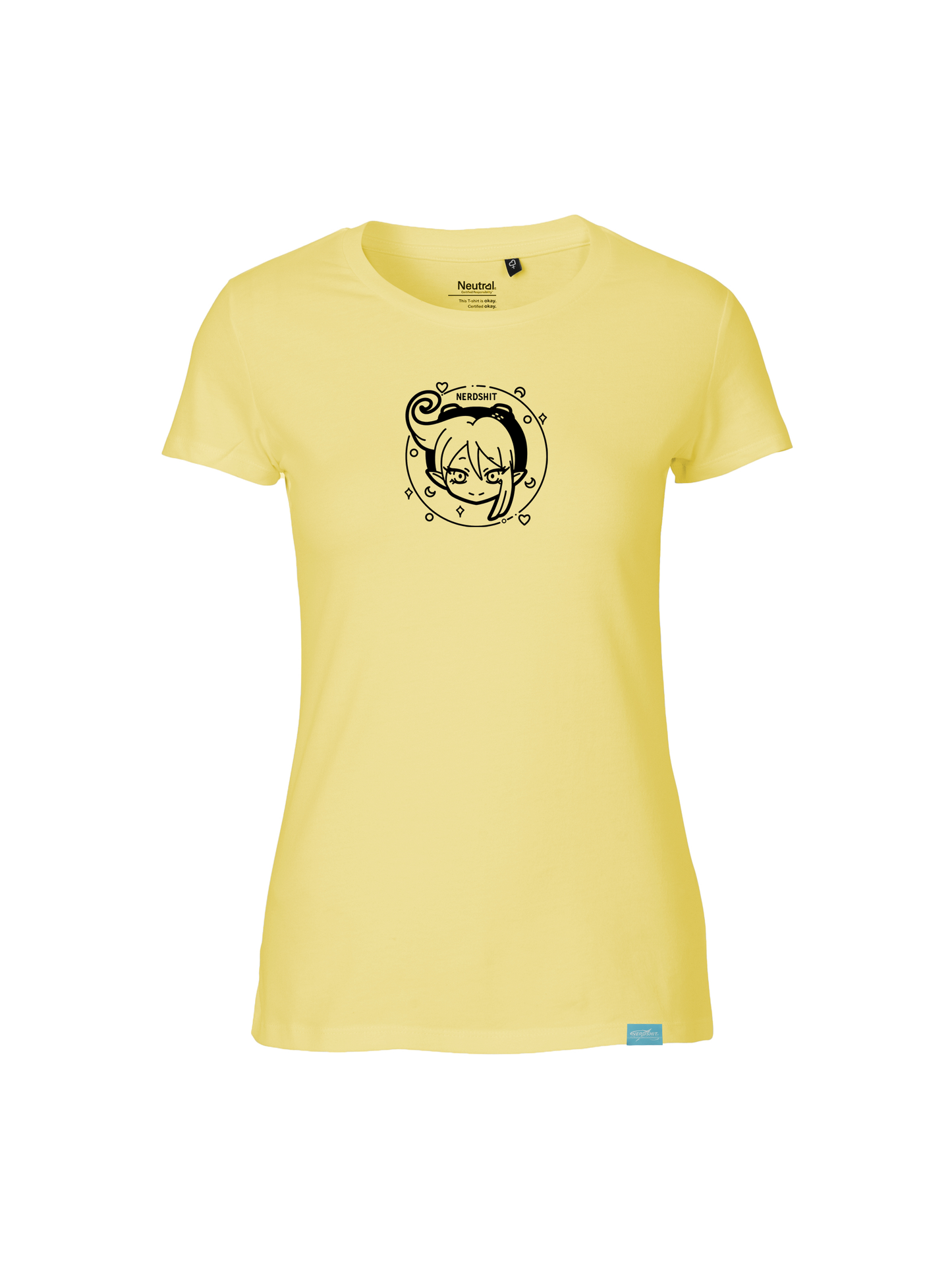 nerdshit Nessi Stamp - Ladies Fit T-Shirt
