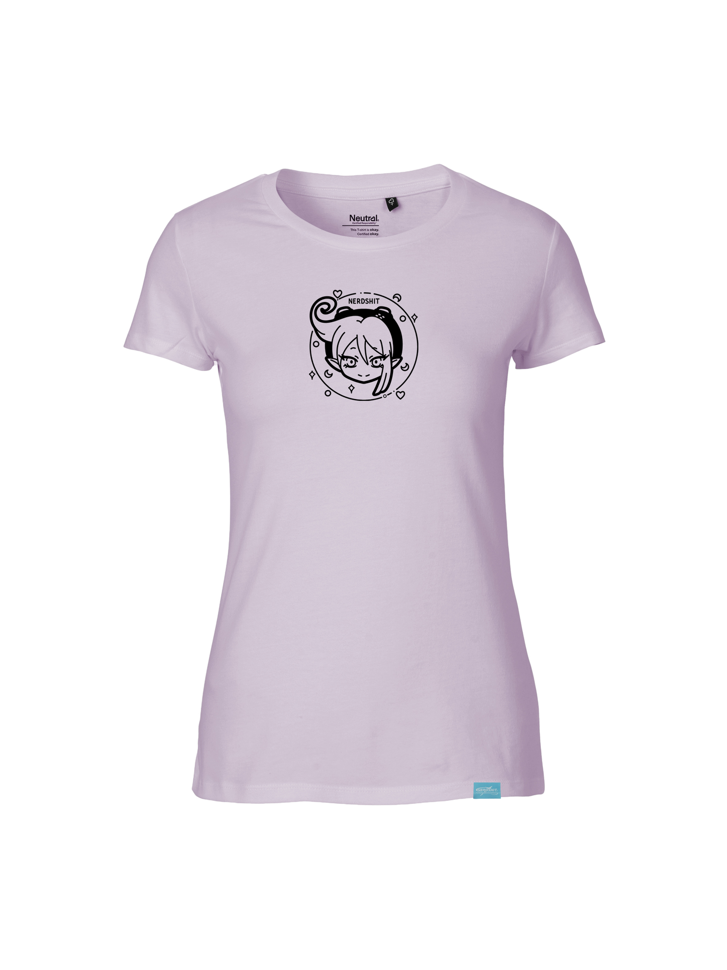 nerdshit Nessi Stamp - Ladies Fit T-Shirt