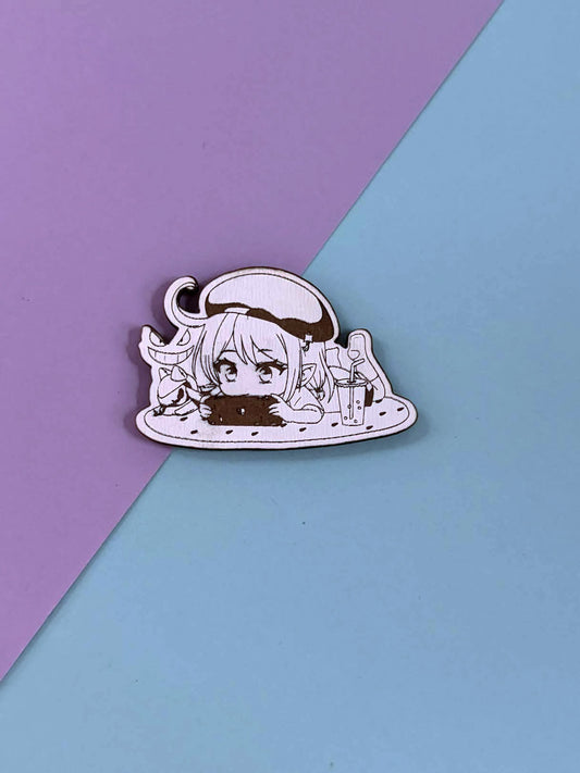 LIMITIERT - Nessi Gaming Wooden Magnet