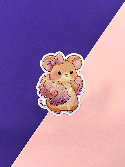 Fashionista Mice Society - Blush Glam Sticker