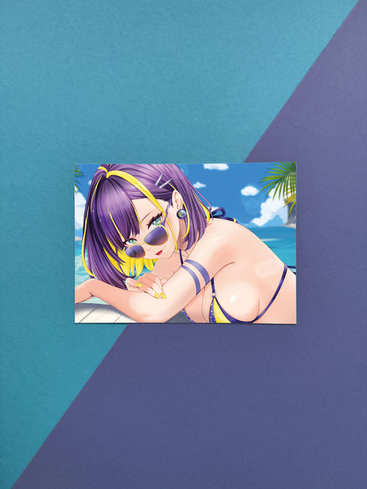 Gijinka Miraidon Artprint A4 Kunstdruck