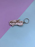 LIMITIERT - nerdshit Wooden Keychain