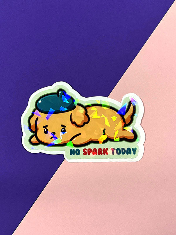 Kawaii Artist Pup Sticker - Verschiedene Varianten