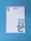LIMITED -  Chibi Mermay Patreon Notizblock A5