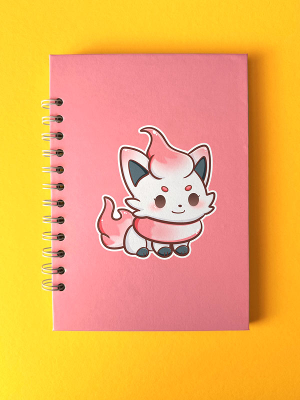 Kawaii Monster Vol. 5 verschiedene Designs Notizbuch blanko