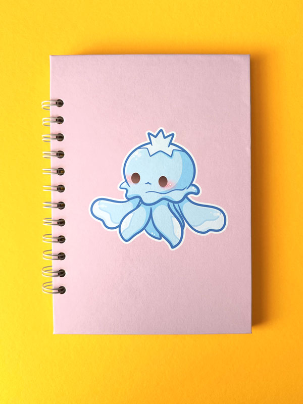 Kawaii Monster Vol. 5 verschiedene Designs Notizbuch blanko
