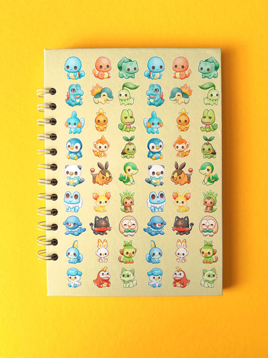 Kawaii Monster Vol. 4 Starter Notizbuch blanko