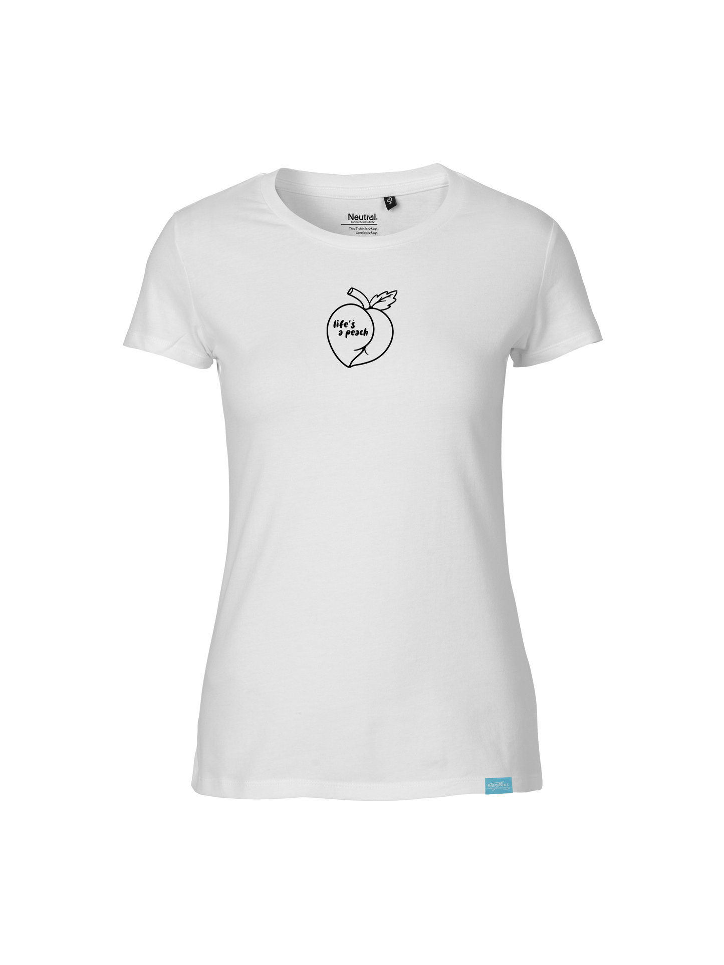 Life's a Peach - Ladies Fit T-Shirt