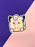 Kawaii Monster Sticker - Piepi